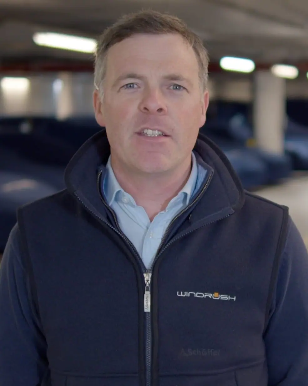 Tim Earnshaw, founder and managing director, in the London vault